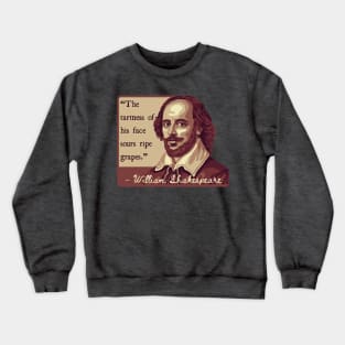 Shakespeare Insult Crewneck Sweatshirt